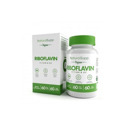 NaturalSupp Riboflavin Vegan (Рибофлавин Витамин B2) 6 мг.